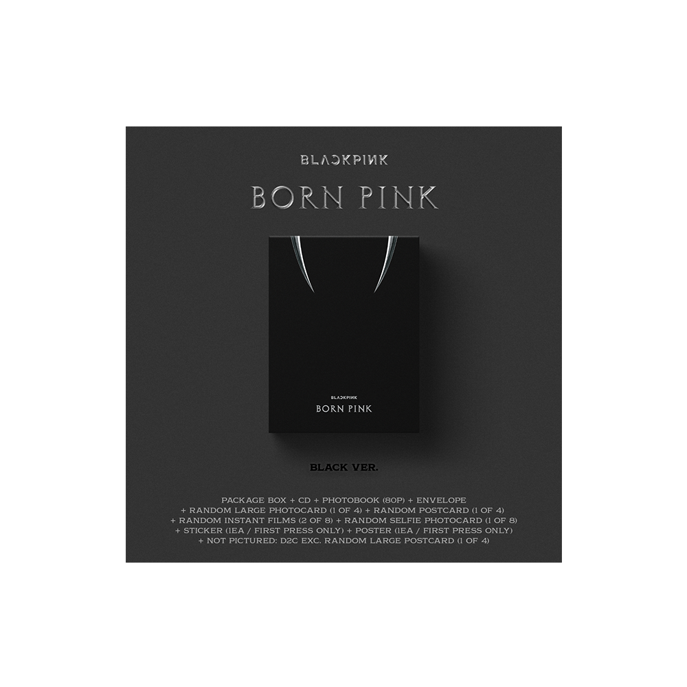 BORN PINK Exclusive Box Set - Black Version - BLACKPINK | SHOP BORN PINK Exclusive Box Set - Black Version - BLACKPINK | SHOP
