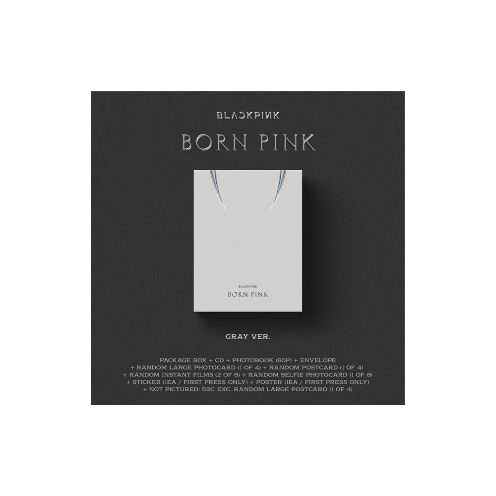 BLACKPINK ペンライト& BORN PINKアルバム gray ver. BORN PINK Exclusive Box Set - Gray Version - BLACKPINK | SHOP