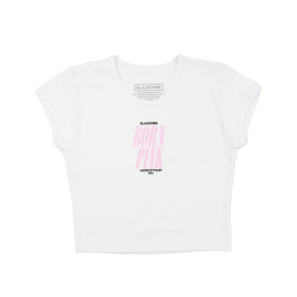 White and sales pink t shirt