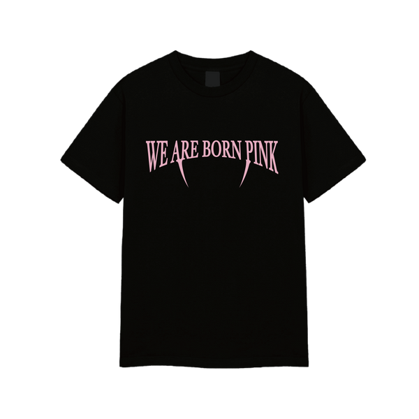 We Are Born Pink Black T-Shirt – BLACKPINK | SHOP