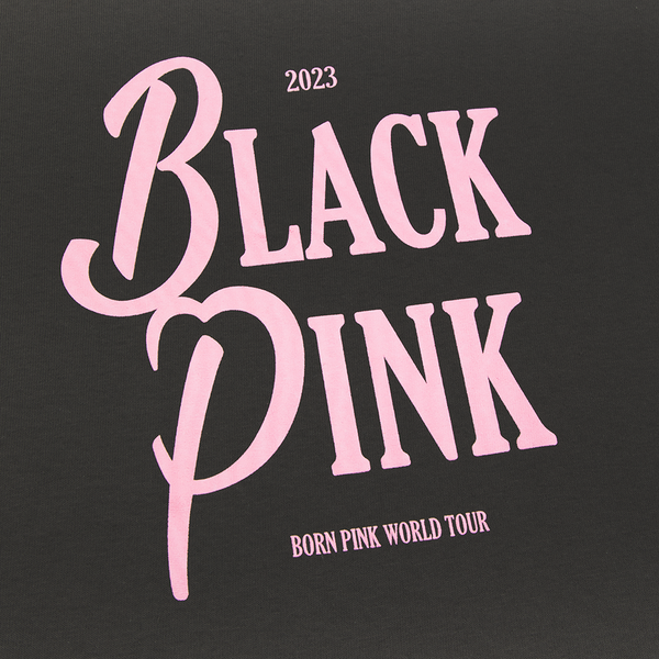 Black Pink 2023 Charcoal Encore TShirt BLACKPINK SHOP