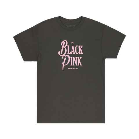 Black Pink 2023 Charcoal Encore T-Shirt