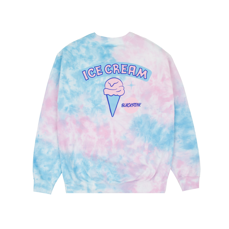 Ice Cream Tie Dye Crewneck BLACKPINK SHOP