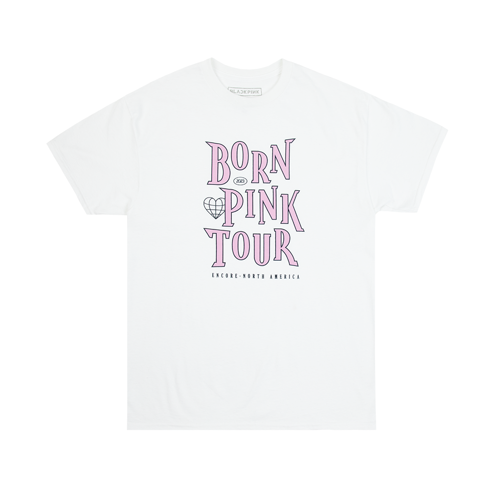 Born Pink Encore White T-Shirt