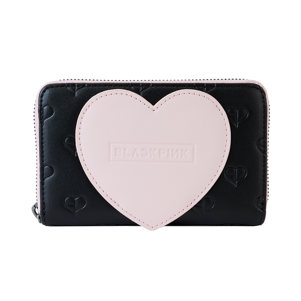 Loungefly BLACKPINK All-Over-Print Heart Zip Around Wallet – BLACKPINK |  SHOP