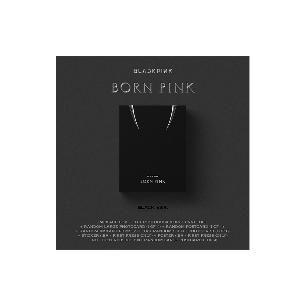 BORN PINK Exclusive Box Set - Black Version