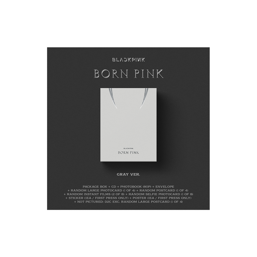 BORN PINK Exclusive Box Set - Gray Version