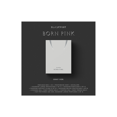 BORN PINK Exclusive Box Set - Gray Version