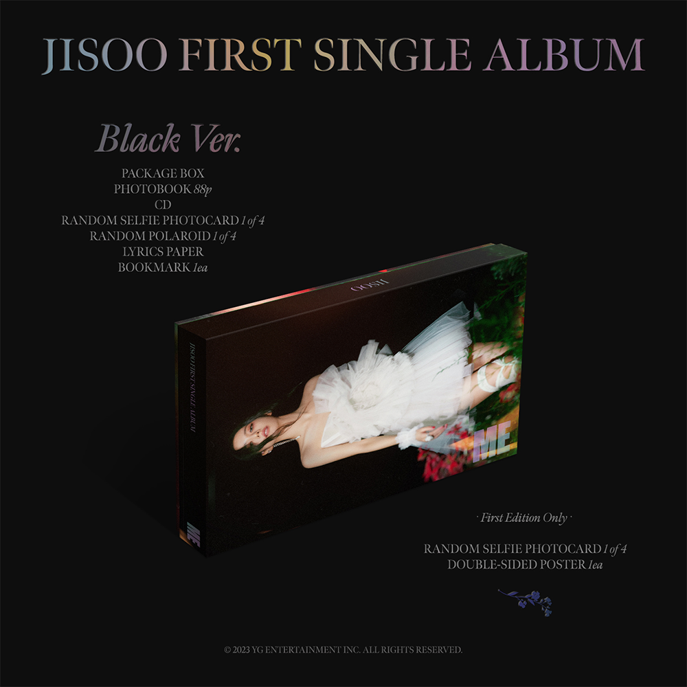 JISOO FIRST SINGLE ALBUM PHOTOBOOK (BLACK) - BLACKPINK | SHOP JISOO FIRST SINGLE ALBUM PHOTOBOOK (BLACK) - BLACKPINK | SHOP