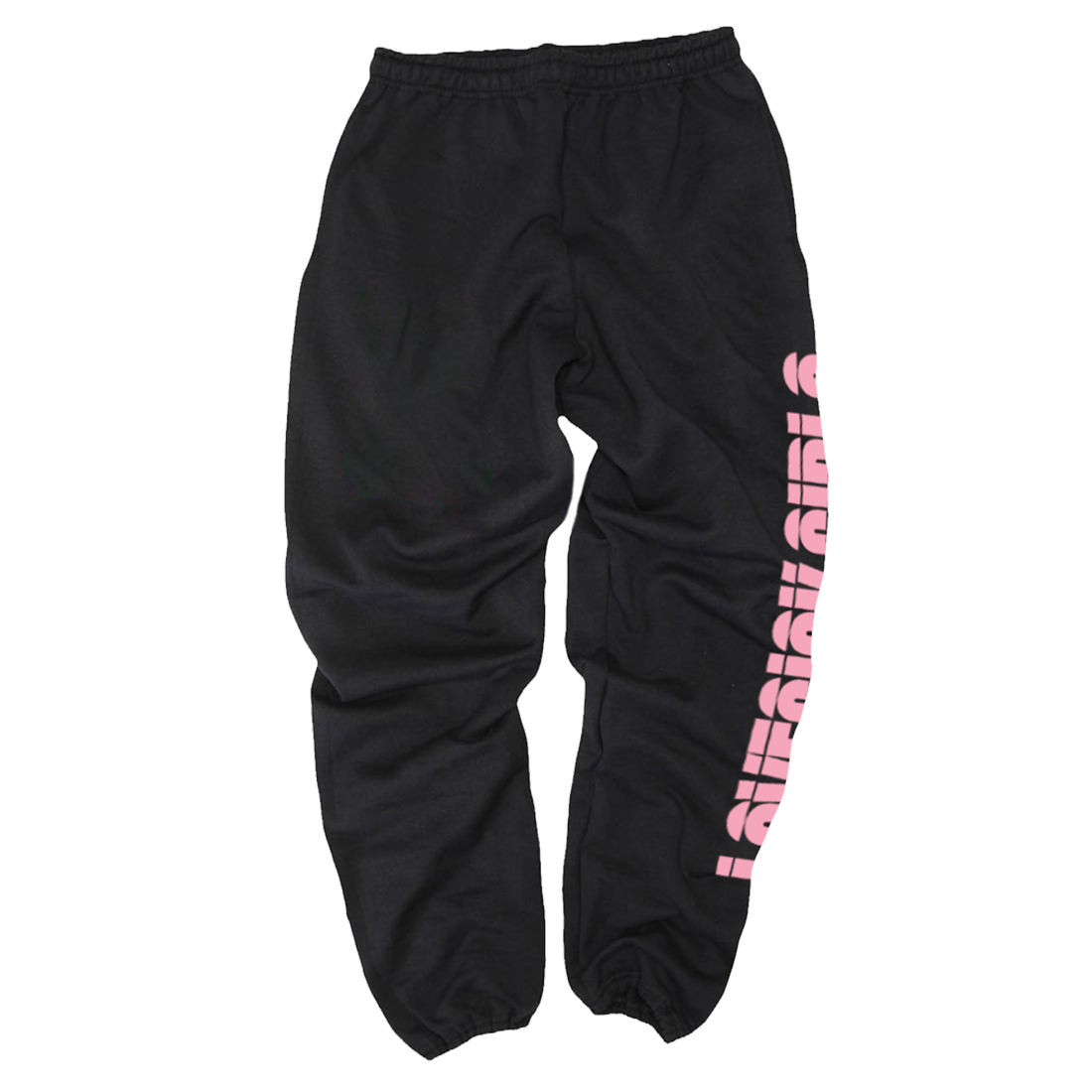 Girls black sweatpants cheap