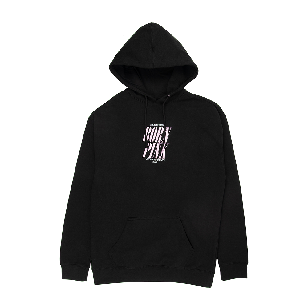 BORN PINK TOUR LOGO HOODIE – BLACKPINK | SHOP
