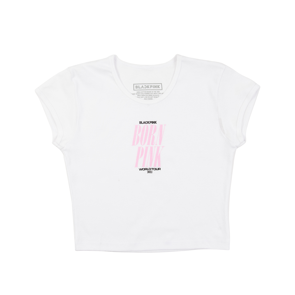 BORN PINK TOUR LOGO BABY T-SHIRT – BLACKPINK | SHOP