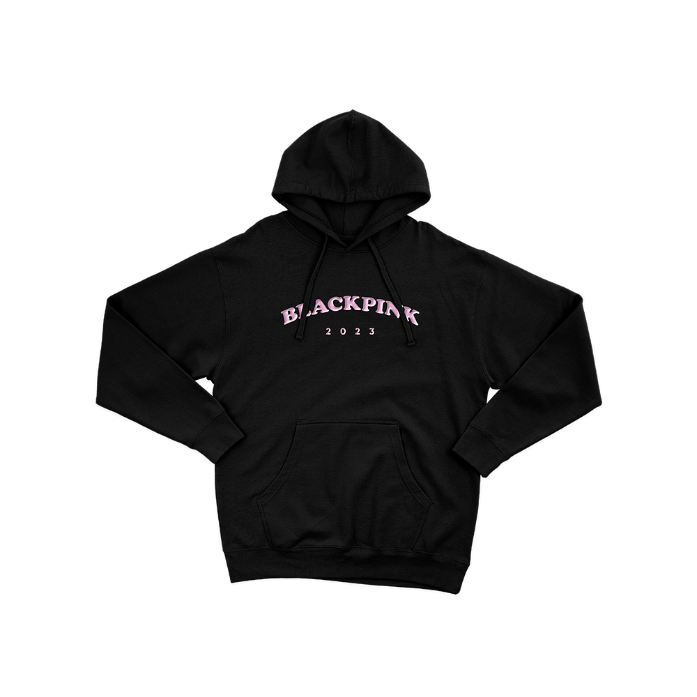Blackpink 2023 Athletic Puff Print Pullover Hoodie FRONT